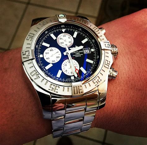 breitling super avenger 2 white face|breitling super avenger horloge.